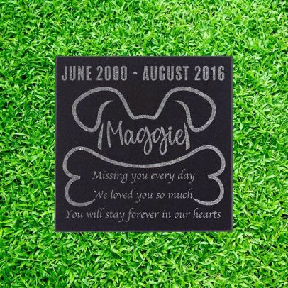 Pet Memorial Stones Personalized Headstones for Dogs
